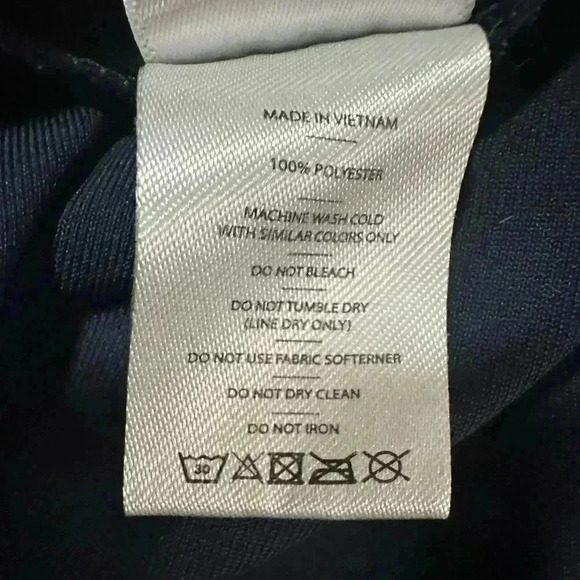 RHONE Zip Hem Commuter Blue Skinny Stretch Pants Size 30 - Picture 6 of 9